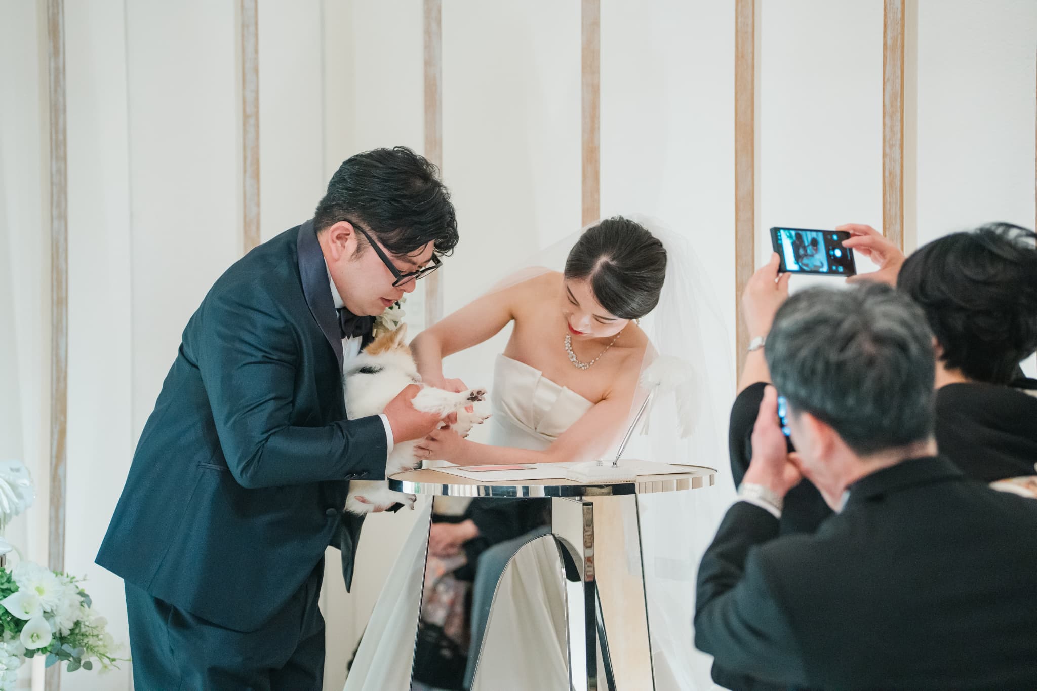 愛犬も大切なご家族。　一緒に迎える、かけがえのない結婚式